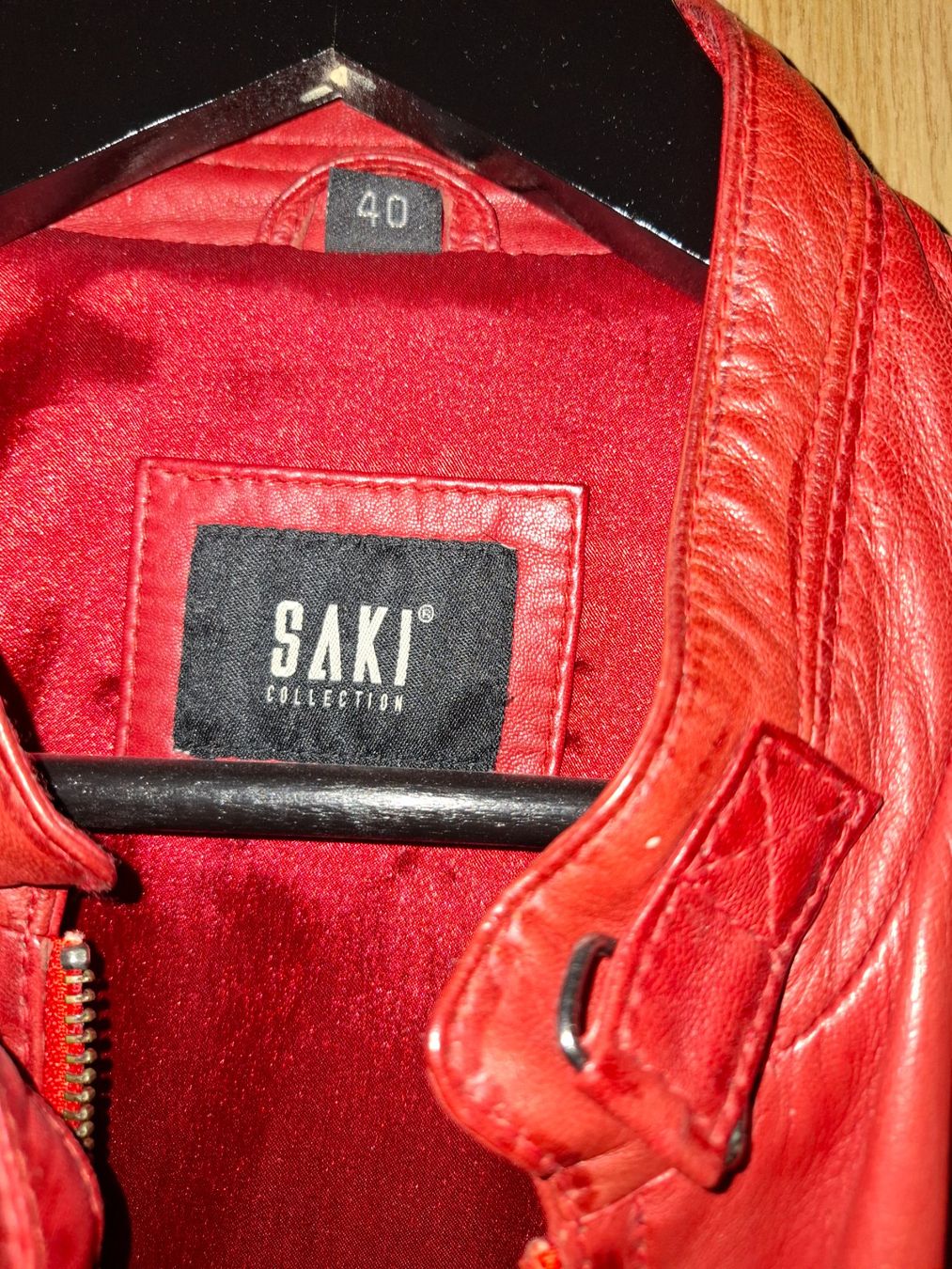 Giacche: Echtleder Jacke Damen Rot Gr. 40 – Usato da Landquart venduto da Clubsucher 2