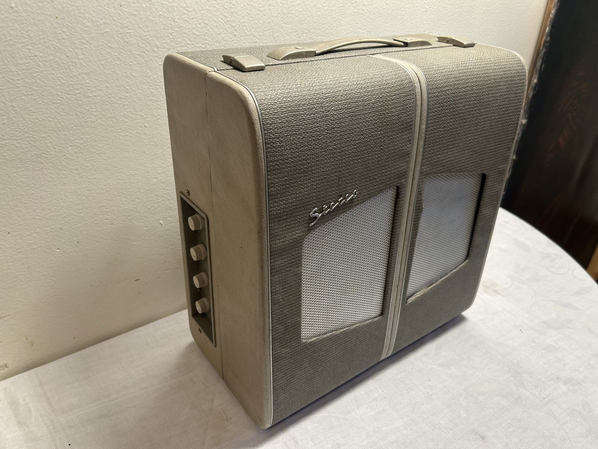 Philips Plattenspieler: Tourne-disque valise Philips vintage défectueux  – Defekt aus Geneve von  9
