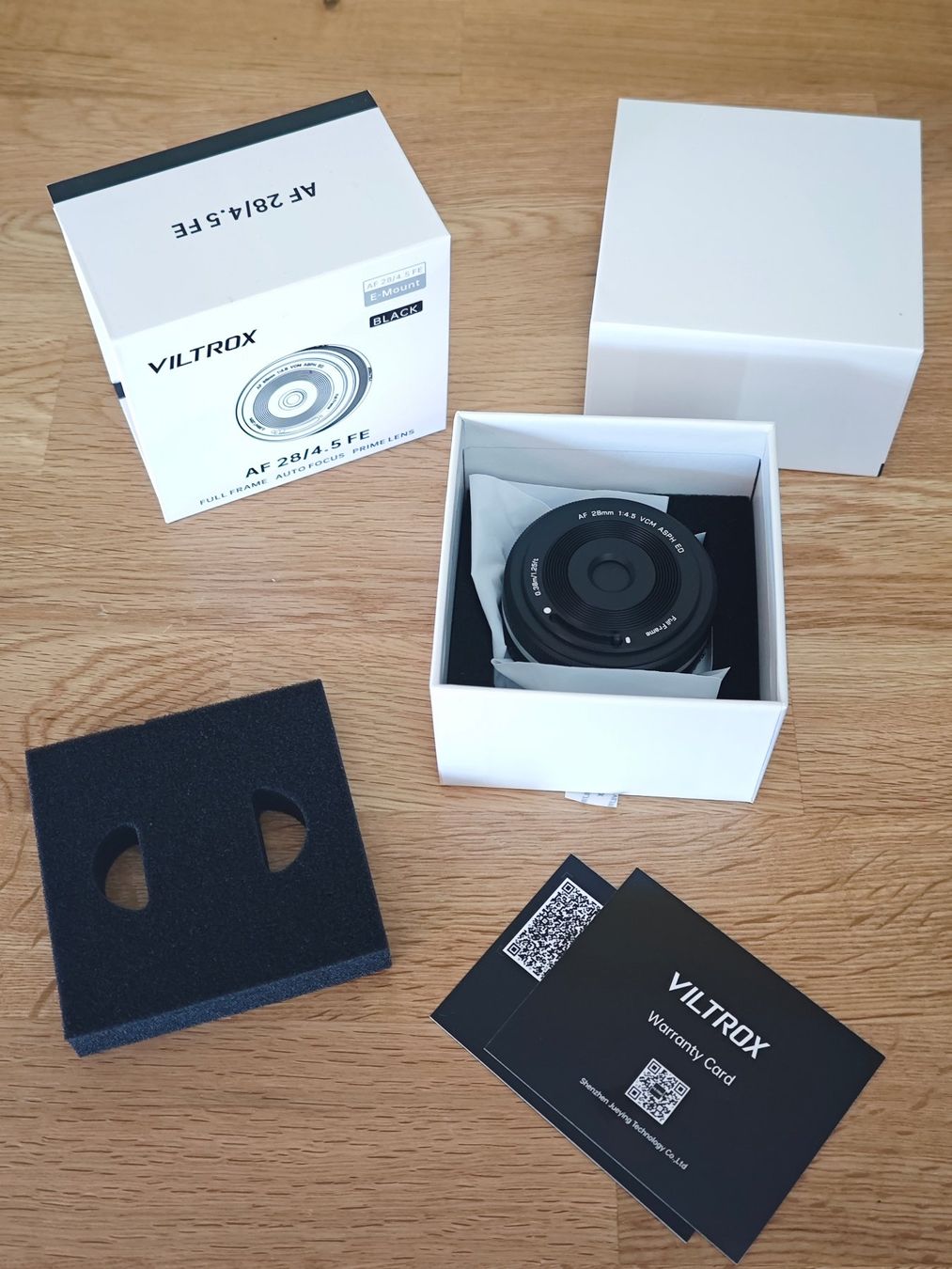 Viltrox Obiettivi: Viltrox 28 mm f/4.5 FE, neuf. – Nuovo e nell'imballaggio originale da YVERDON-LES-BAINS venduto da CYBERSALE