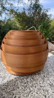 Holzlampe Mitte 70iger Jahre original