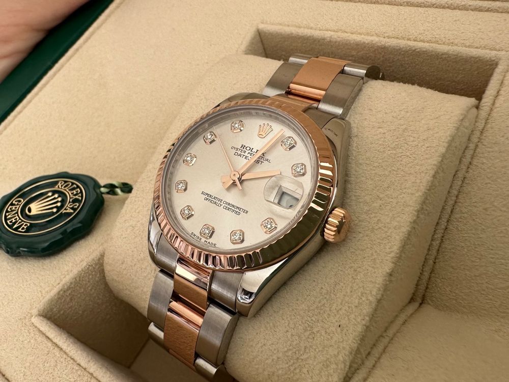 Rolex datejust 2024 31 bicolor