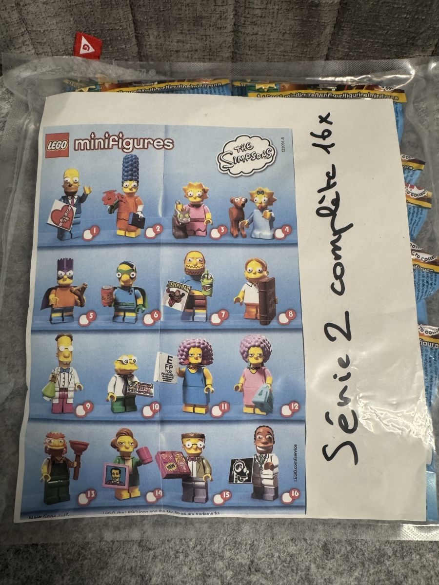 Lego Baukästen: Lego Simpsons Série 2, collection complète 16 pièces – Neu und originalverpackt aus Concise von Pinpin69