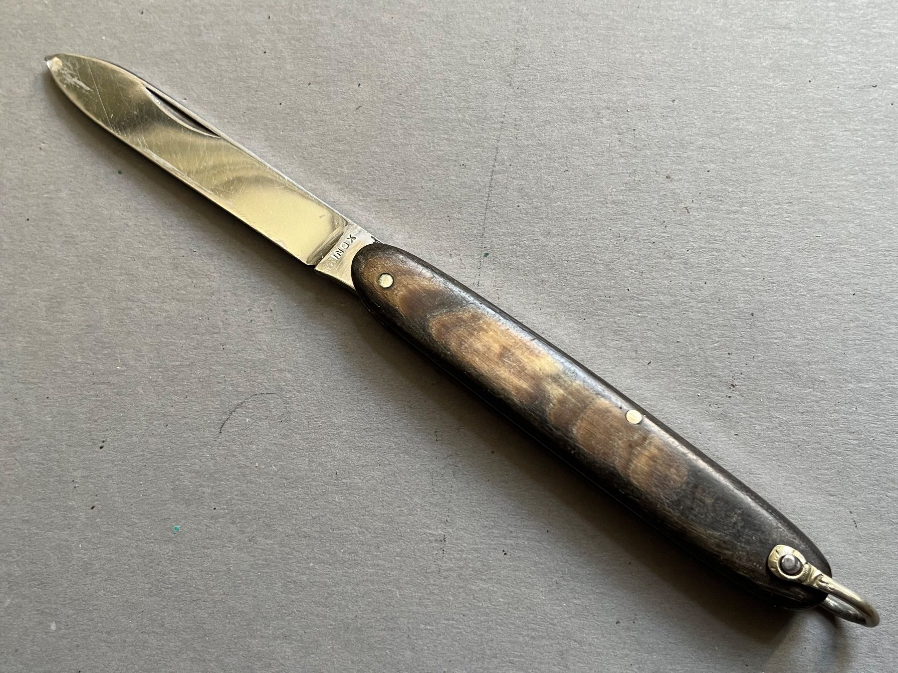 Couteaux de poche: Altes Sackmesser INOX 80 mm - Horn – D'occasion à Zürich par FV.vintage