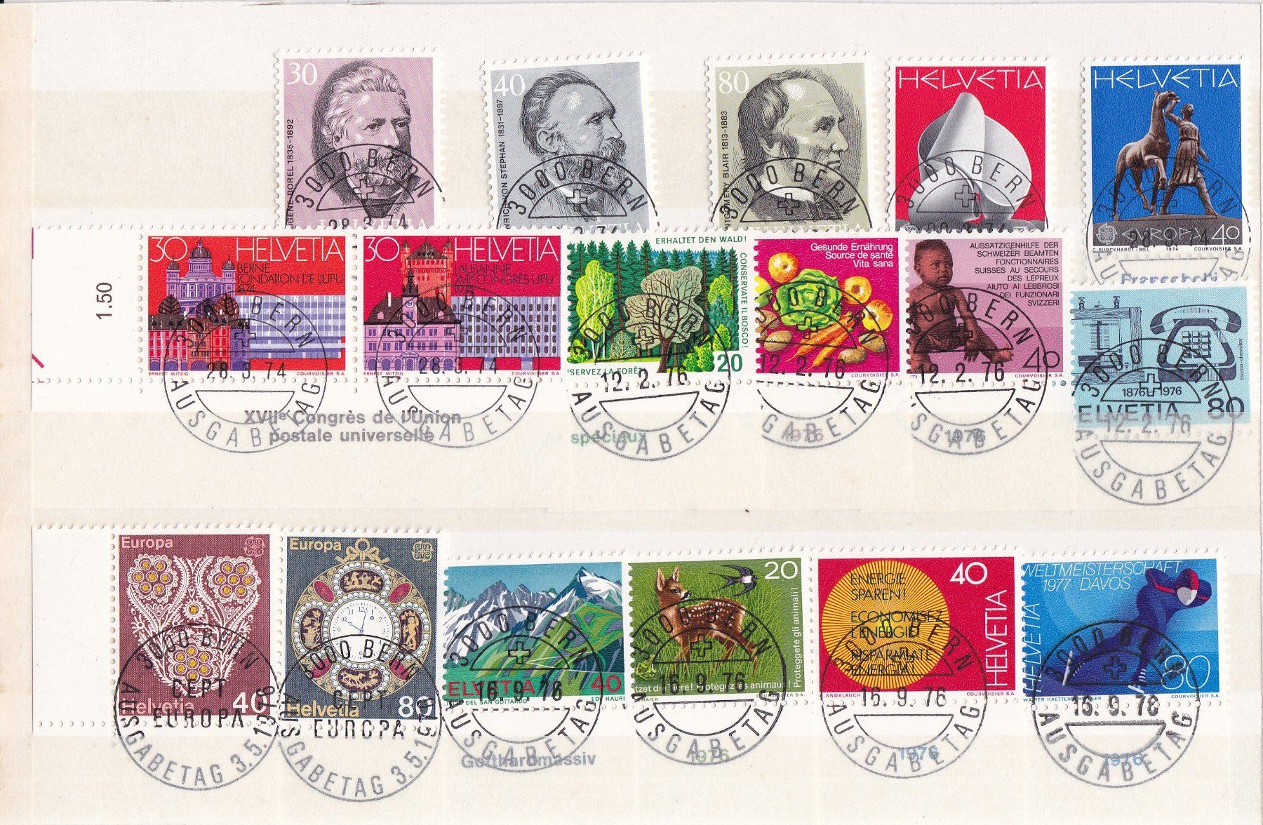Alle Briefmarken: CH Briefmarken Lot "Vollstempel" – Gebraucht aus Münchwilen AG von Nesar 2