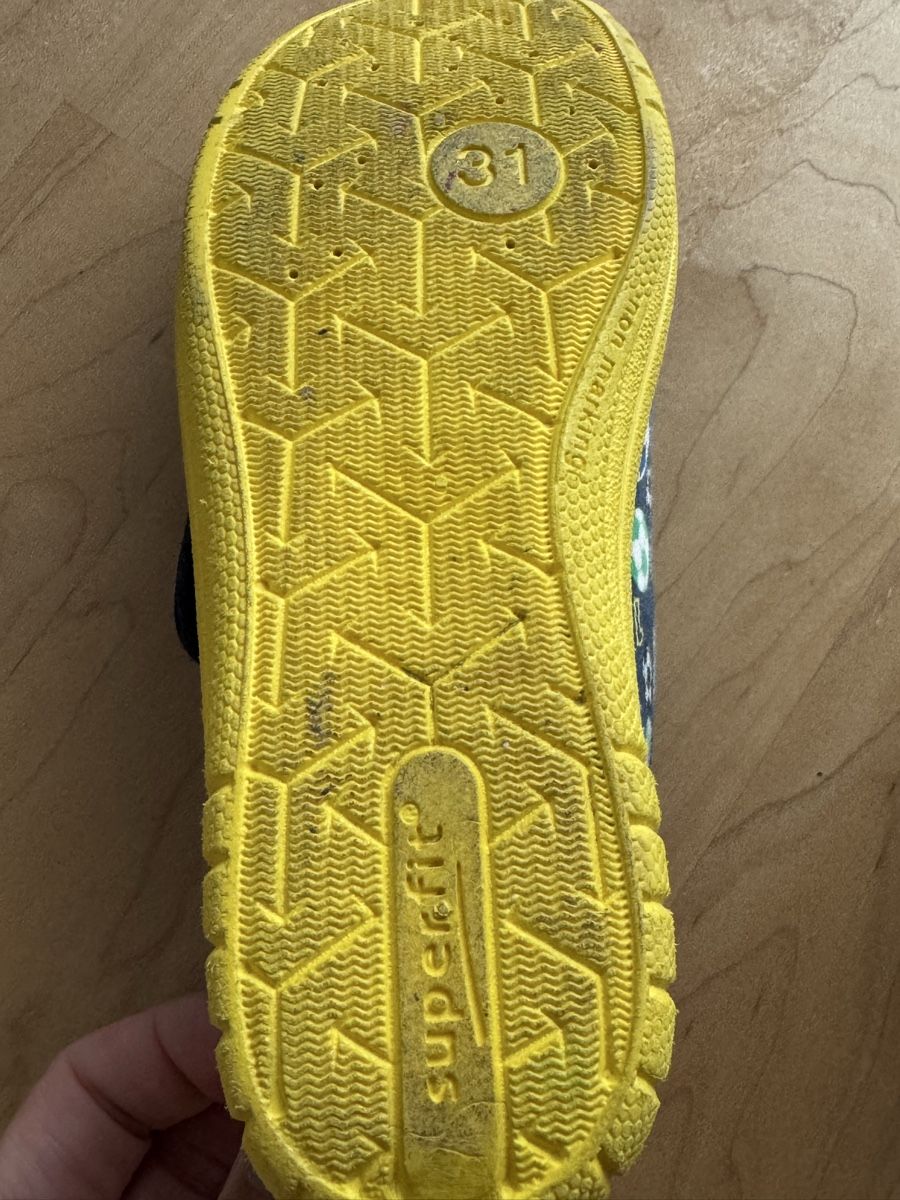 Superfit Scarpe per ragazzi: Superfit Hausschuhe, Junge, 31 – Usato da Wilen b. Wil venduto da carpediem25 3