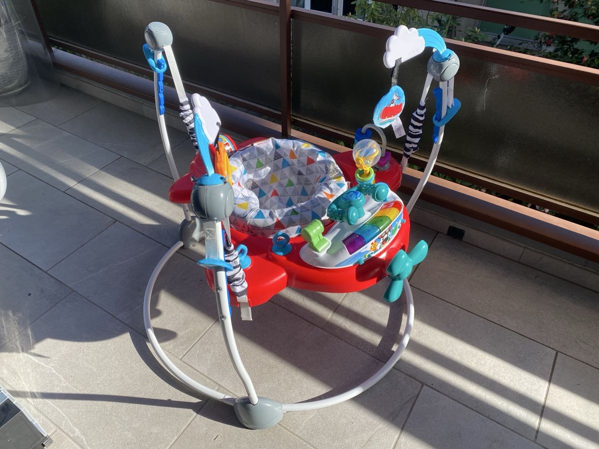 Sdraiette & Sdraiette a dondolo: Baby Einstein Sky Explorers 2-in-1 Activity Jumper – Usato da Ascona venduto da psv_6psj
