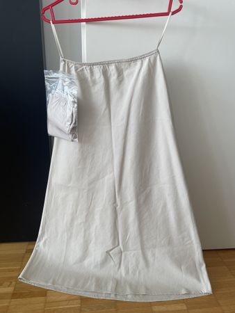 Uniqlo Linen Blend Midi Skirt - Size XXS