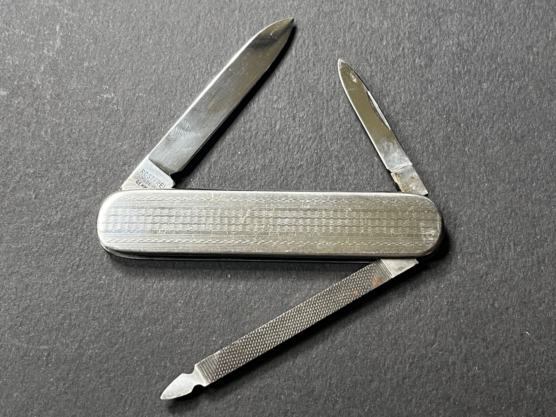 Solingen Coltelli tascabile: Solingen Justus Bierhoff 81 mm - Manicure PFAFF - selten – Usato da Zürich venduto da FV.vintage 1