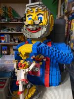 Grosse Lego Figur mit Motor 70er
