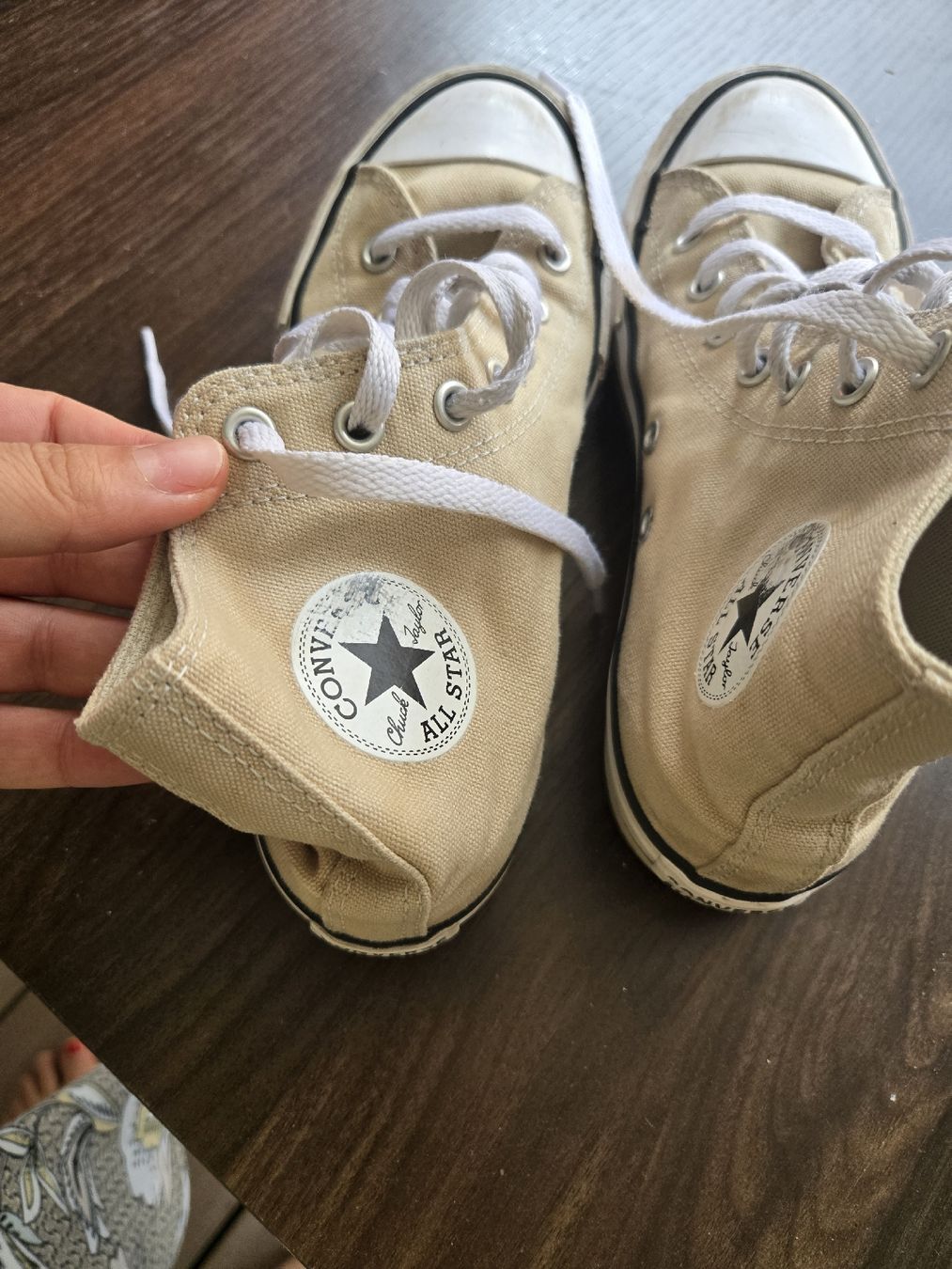 Scarpe da uomo: Converse All Star, Khaki Grösse 35 – Usato da Luzern venduto da par_bf9c 2