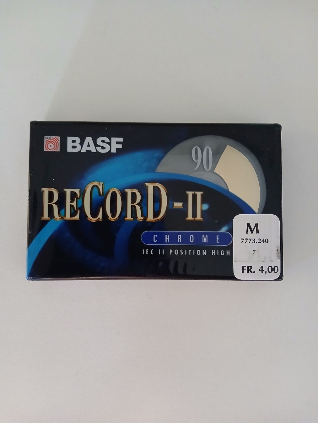 Musicassette: BASF RECORD-II- 90 Minuten Chromkassette neu – Nuovo e nell'imballaggio originale da Berikon venduto da pil_thm8 1