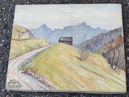 Ölbilder von Walter Guyer aus den 50-er jahren