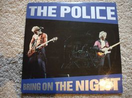 THE POLICE DOPPEL LP  " BRING ON THE NIGHT " 1990