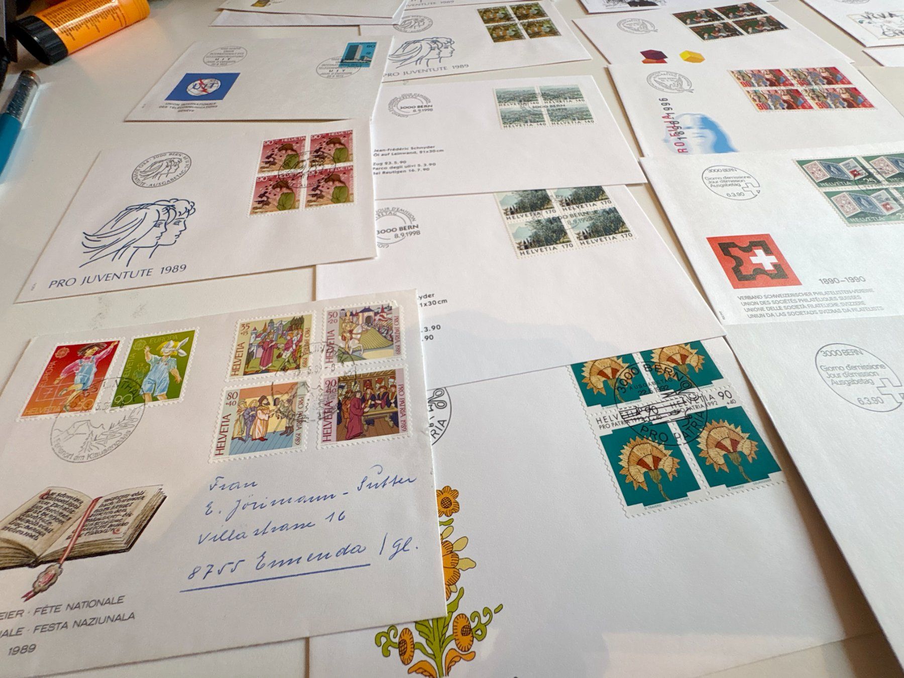 Tutti i francobolli: FDC HELVETIA LOT – Usato da Riva san vitale venduto da abd_p86k 1