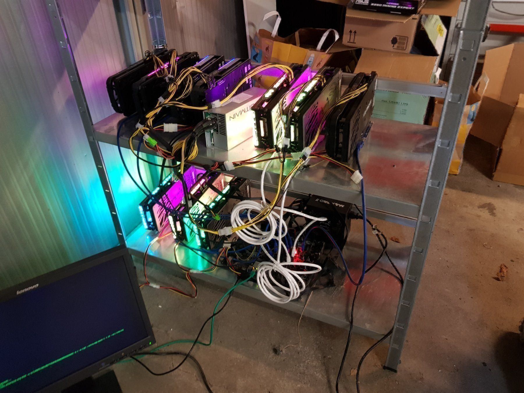 Coin Miner: 14 X Mining Riser PCI Express LONG RANGE – Usato da Ebmatingen venduto da swiss.canadian 3