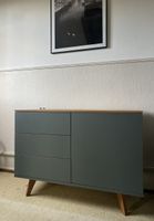 Sideboard olivgrün im Skandi-Design