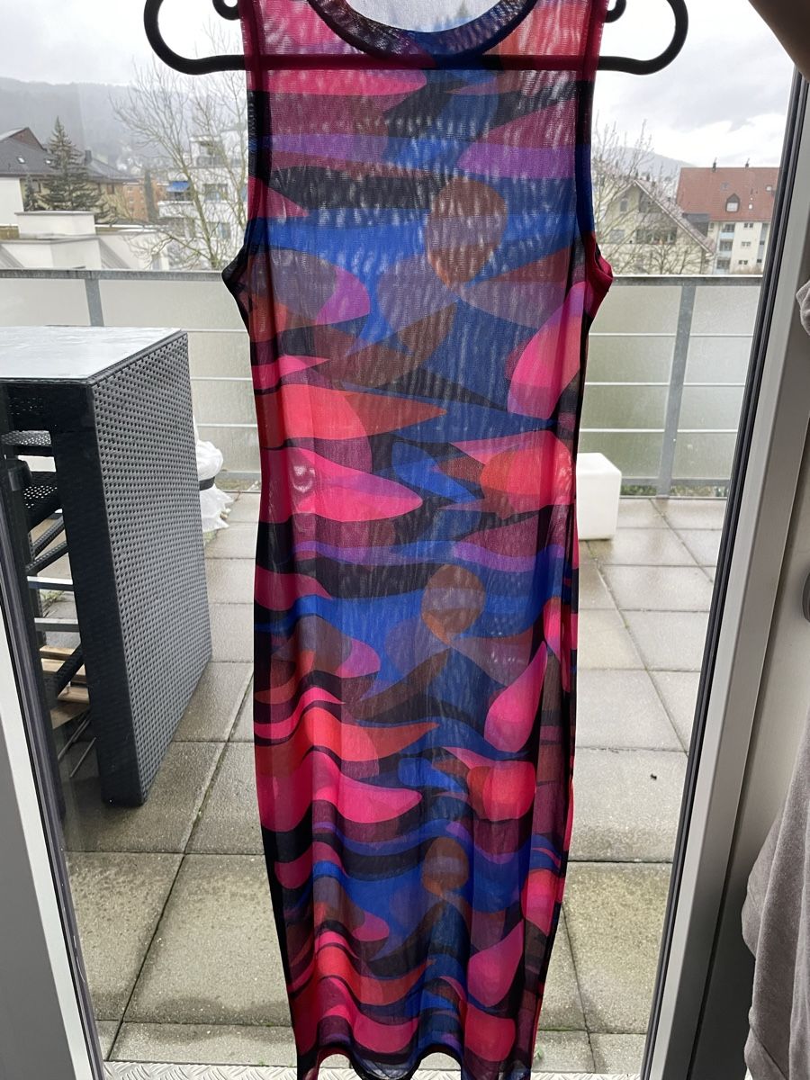 Vestiti: Sexy ärmelloses halbtransparentes Kleid – Nuovo (secondo la descrizione) da Dietikon venduto da MCage 4