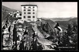 Monte Generoso, Hotel Kulm und Zahnradba