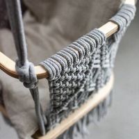 Baby-/Kinder-Schaukel Hängesessel Makramee swing
