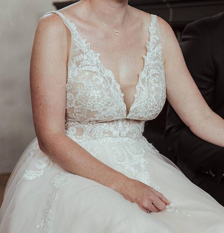 Vestiti: Brautkleid Grösse 40 – Usato da Pfaffnau venduto da KN1988 3