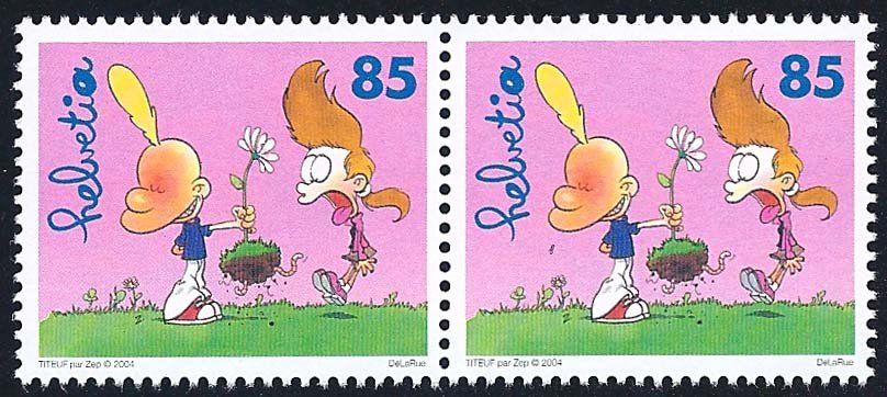 Tutti i francobolli: Abart: Bienchen über Blümchen – Nuovo (secondo la descrizione) da Heerbrugg venduto da Swissphila 1