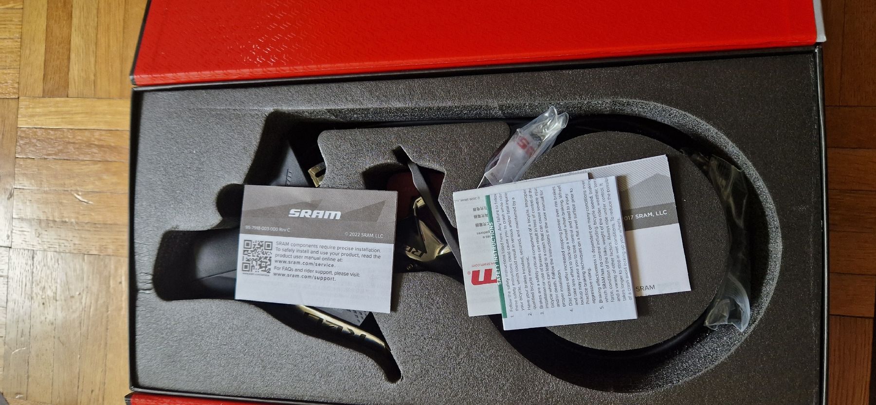 Sram Pezzi di ricambio: SRAM Red AXS D1 Front Shift-Brake Lever and brake caliper – Nuovo e nell'imballaggio originale da Grand-Lancy venduto da vla_jp9d 1