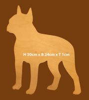 Silhouette Boston Terrier  / Hund