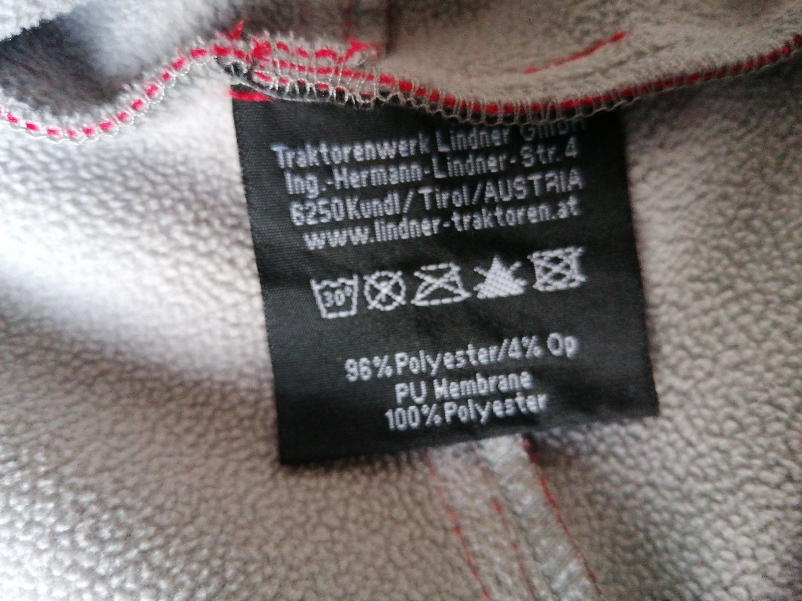 Giacche: Lindner Softshelljacke Grösse L (52/54) rot – Usato da Klingnau venduto da vollmond36 4