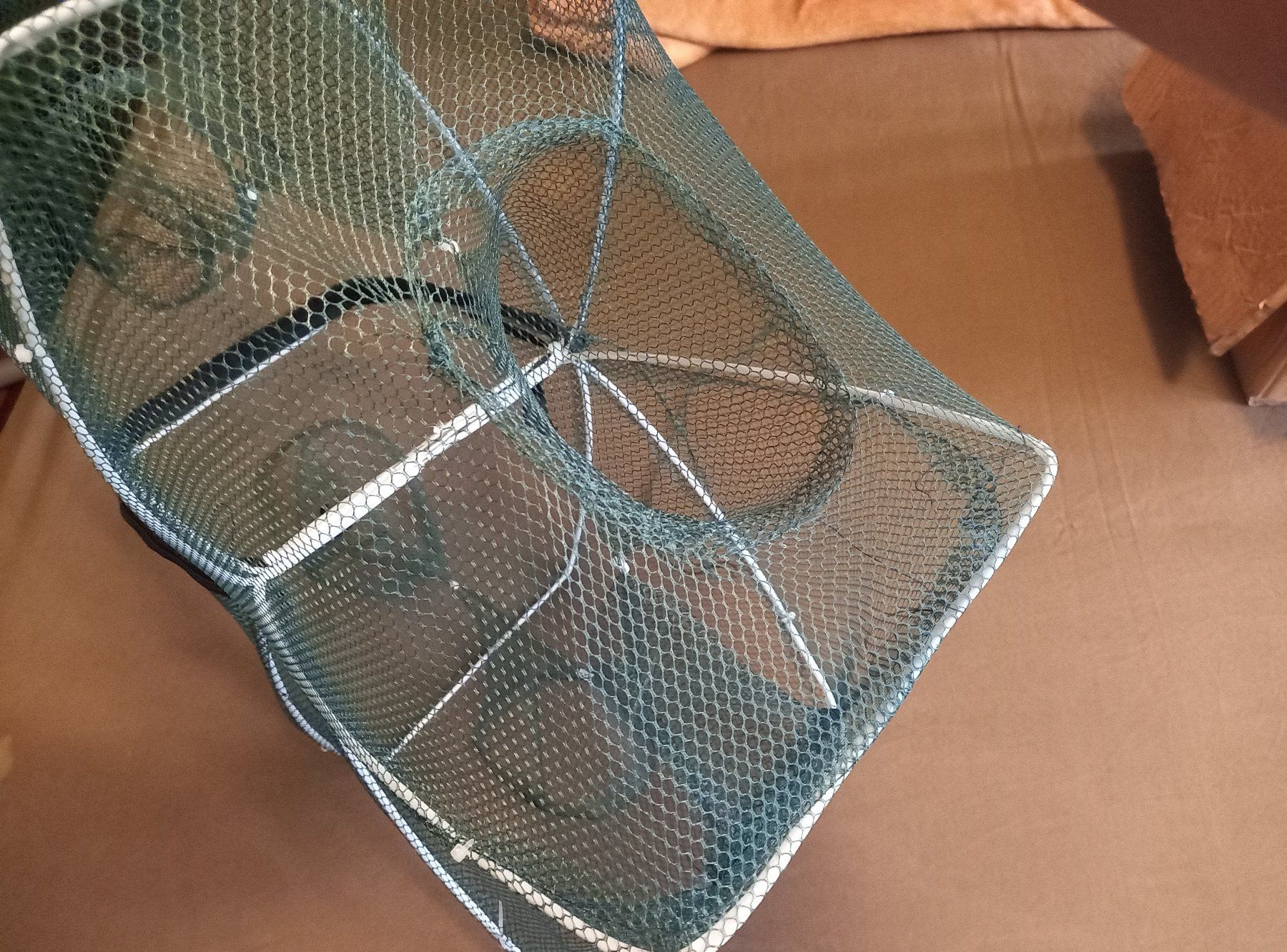 Canne da pesca: 2x Sechseckiges Fischernetz 6 Löchern Filet pêche hexagonal – Nuovo e nell'imballaggio originale da Bremblens venduto da SHOPSPORT 1
