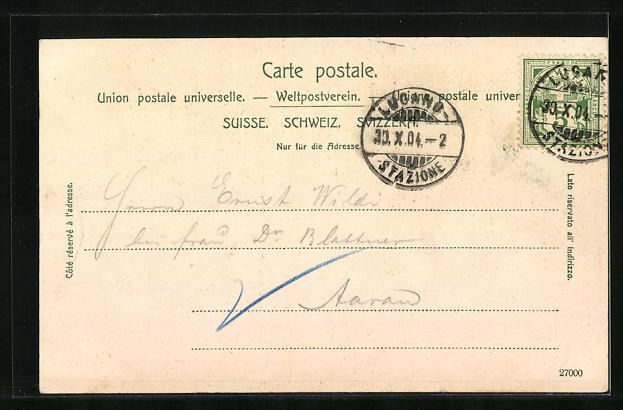 Cartoline postali: AK Zürich, Marktszene, 1904 – Usato da Berlin venduto da bartko-reher 1