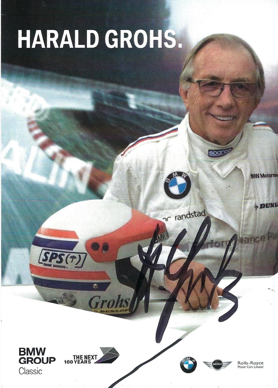 Autografi: Autogrammkarte; Harald Grohs – Usato da Aarburg venduto da Hktm