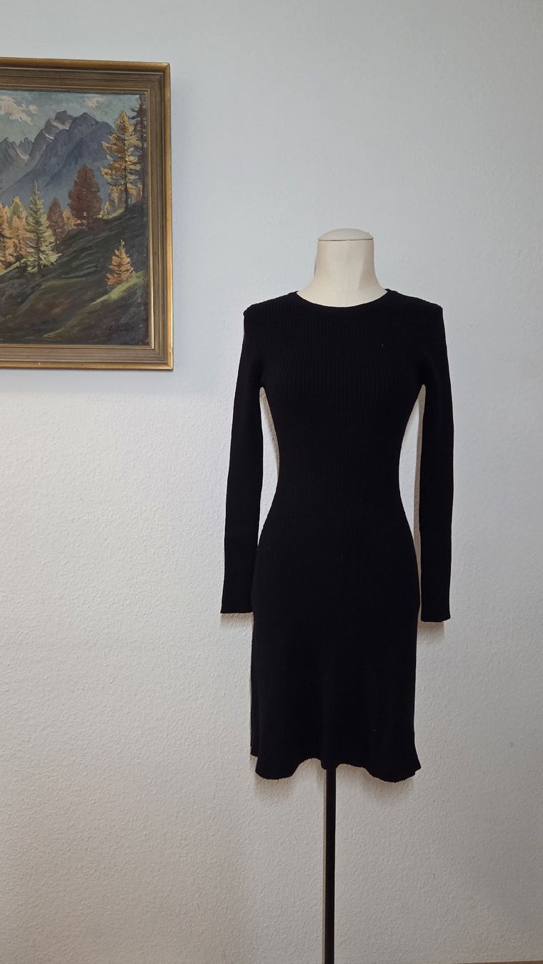Zebra Vestiti: 2x figurbetonte Strickkleider, schwarz & rosa, S-M – Nuovo (secondo la descrizione) da Kreuzlingen venduto da MeinKleinesAtelier 3