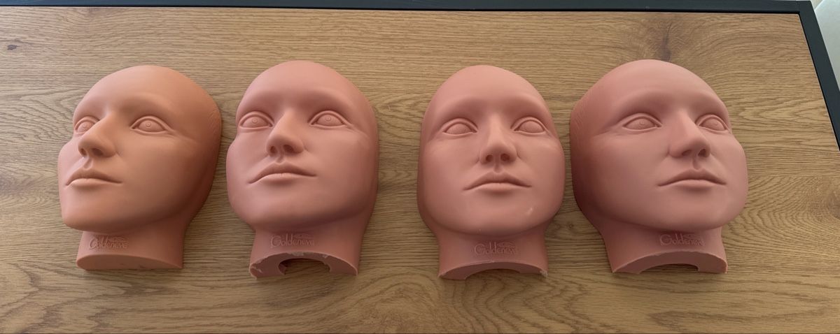Kit di modellismo & Modellini statici: 3 x Mannequin Heads for Display/Crafting – Nuovo (secondo la descrizione) da Dällikon venduto da SimaCH