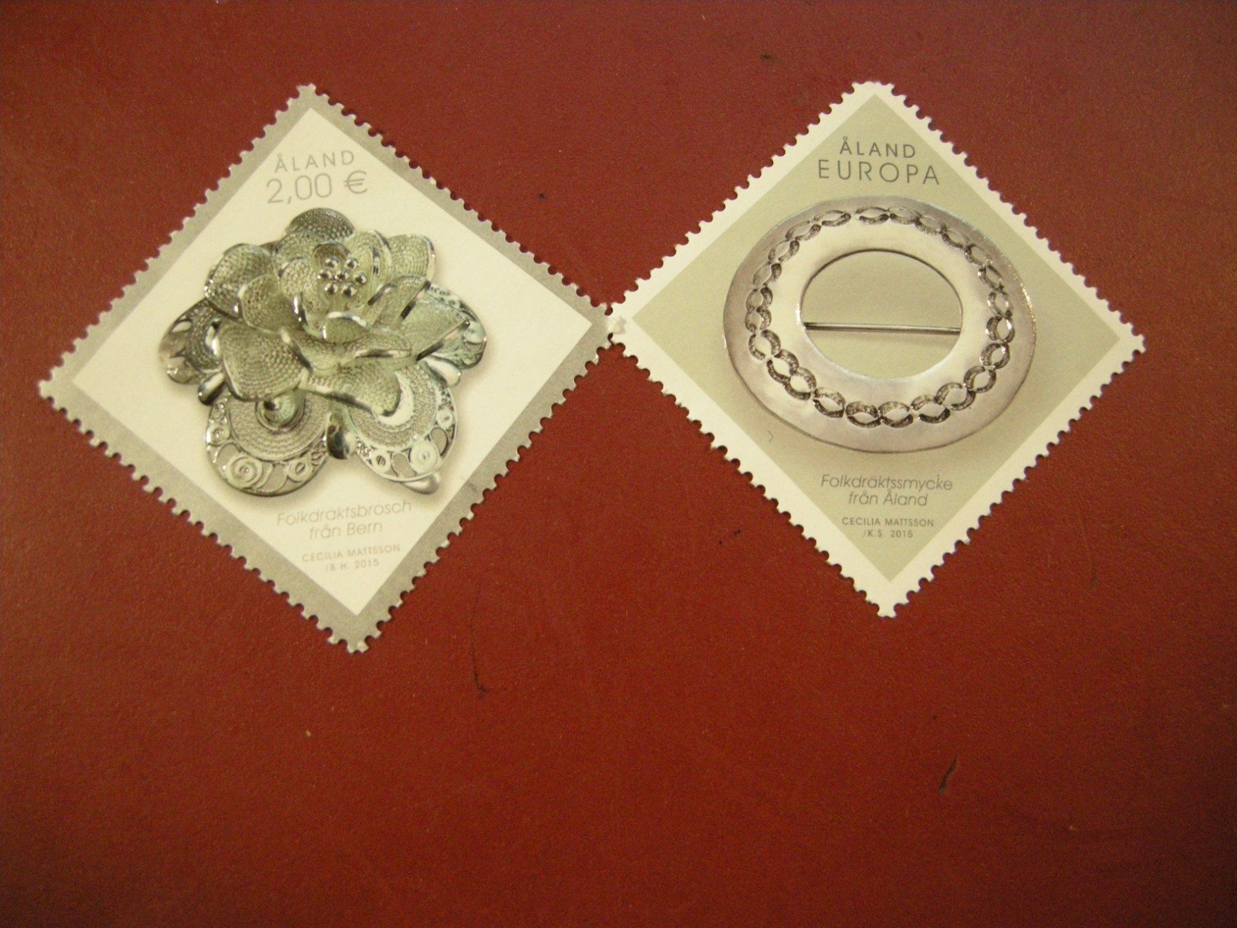 Tutti i francobolli: 3.9.2015, LOT JOINT ISSUE SWITZERLAND - AALAND – Usato da Eschenbach SG venduto da eDaisy 1