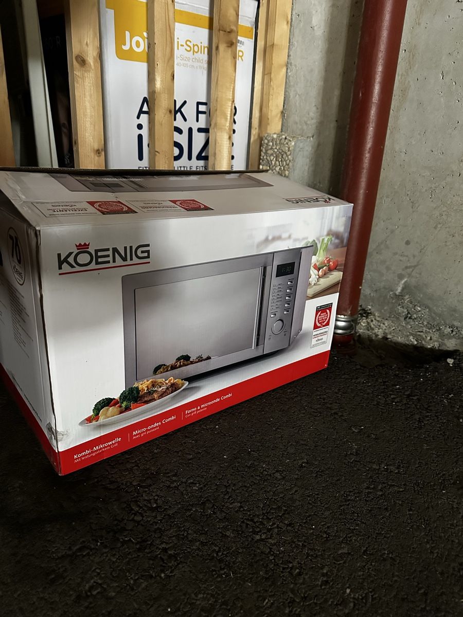 König Backöfen: Micro-ondes KOENIG impeccable comme neuf – Neu (gemäss Beschreibung) aus Le Châble VS von pet_98yk 3