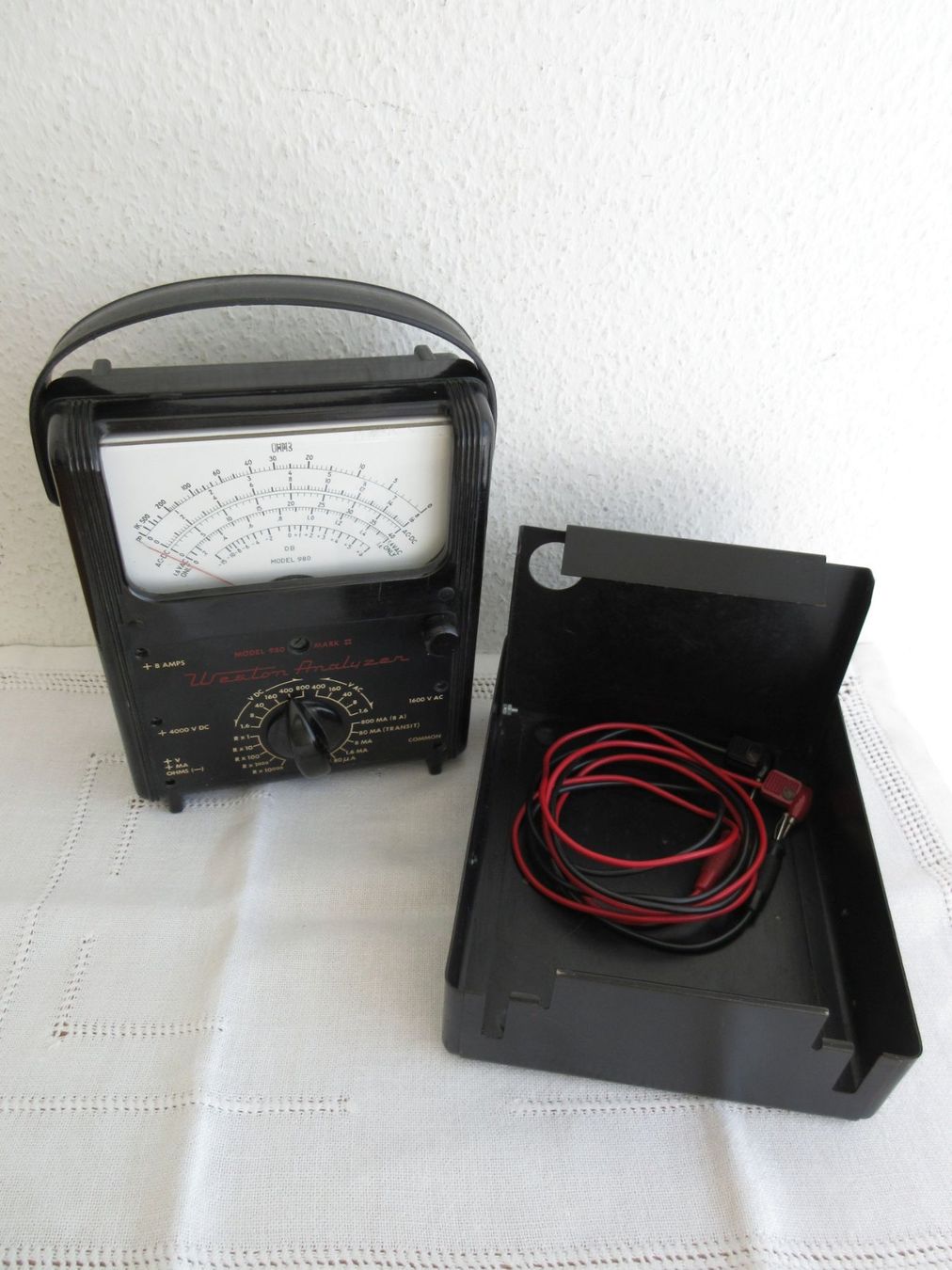 Misurare: Multimeter Weston Modell 980, Mark II – Usato da Binningen venduto da mondoantico 3