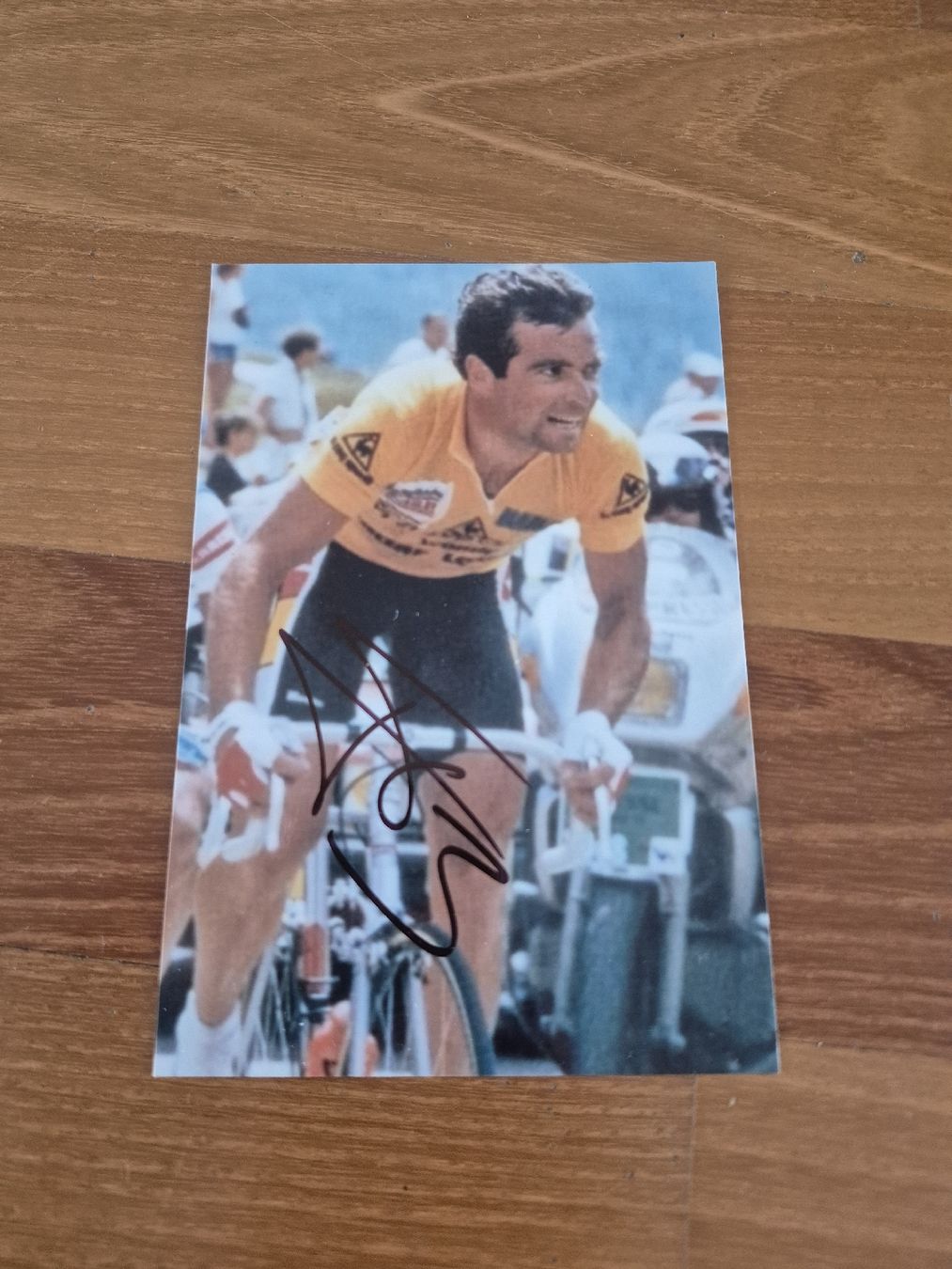 Autografi: Autogramm Bernard Hinault – Usato da Maur venduto da Jomino24