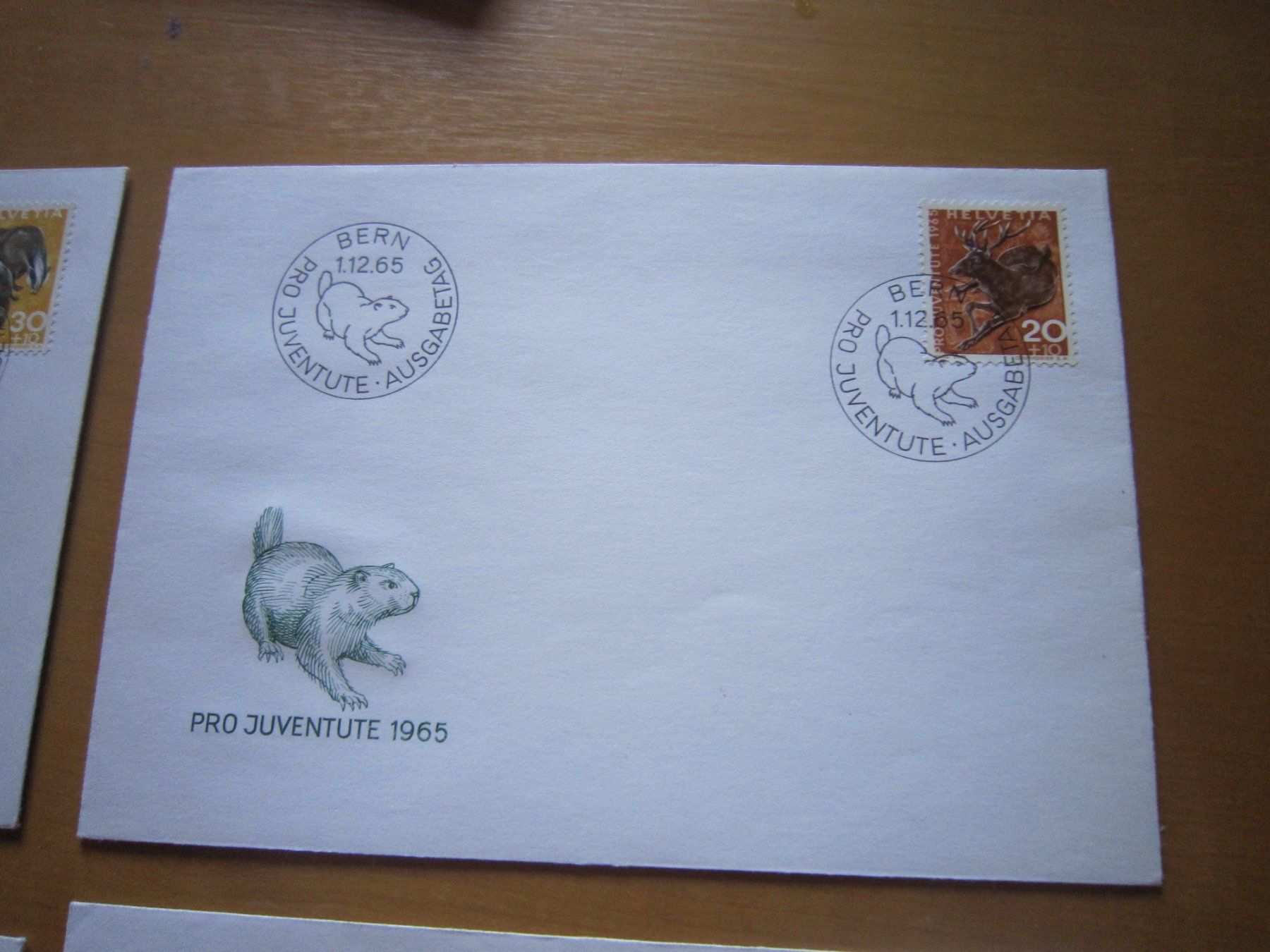 Alle Briefmarken: PJ 1965 FDC Serie und einzeln – Gebraucht aus Gordola von Polentaefung 3