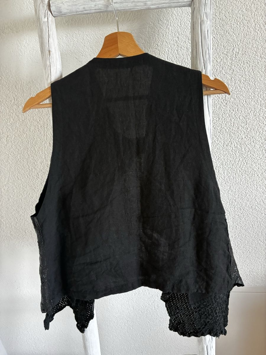 Gilet & Giacche senza maniche: Transit par Such Ledergilet schwarz Grösse 5 – Nuovo (secondo la descrizione) da Oberuzwil venduto da Tigi017 2
