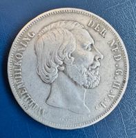 2 ½ Gulden- Willem III könig/ Silber (.945)