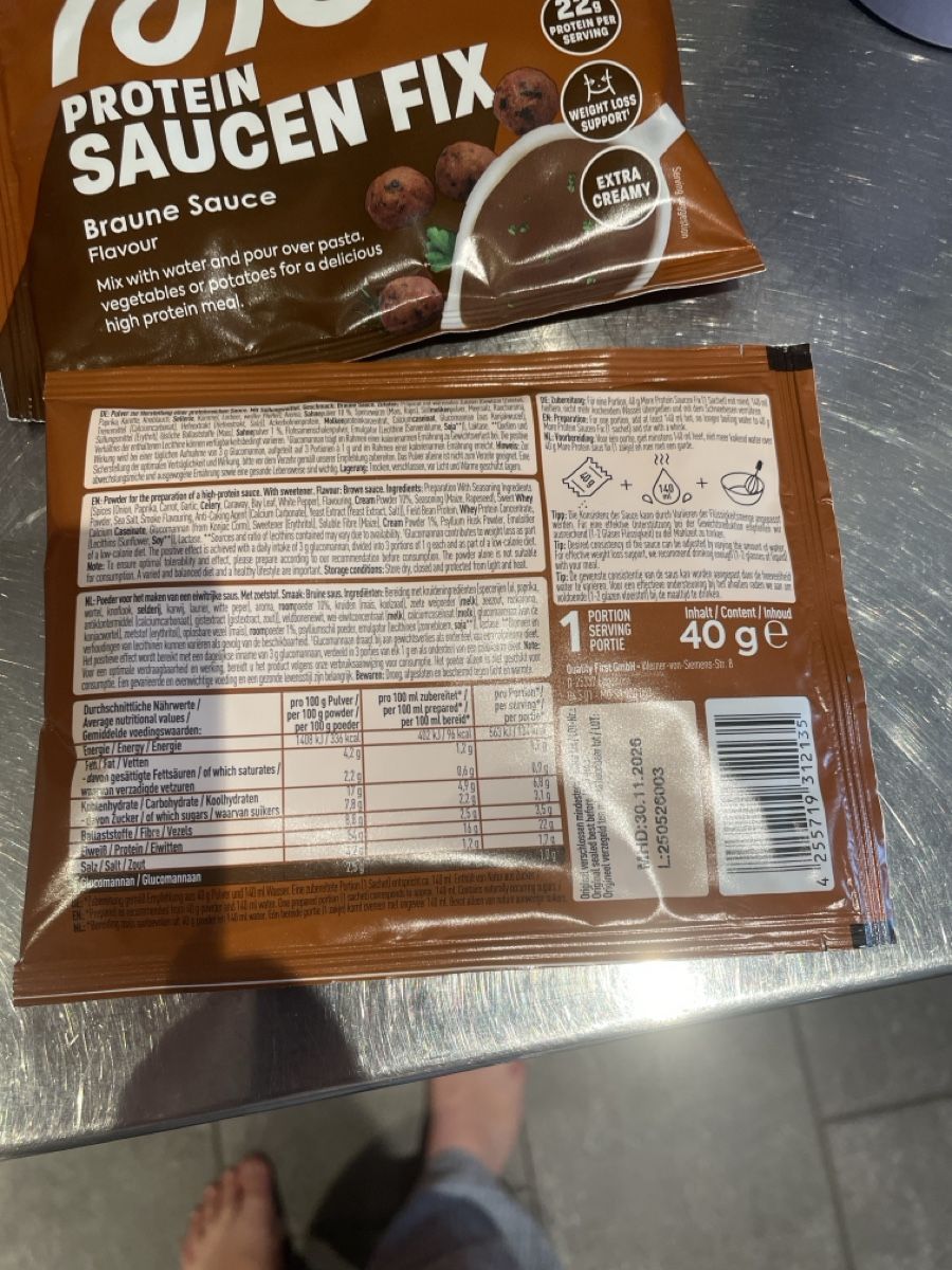 More Nutrition Aliments & Spécialités: More Protein Pudding, Sauce Fix, Iced Chai Latte Sachets – Neuf avec emballage d'origine à Signau par aenneli__ 1