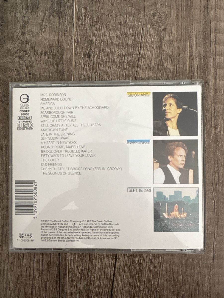 CD: Simon & Garfunkel - The Concert in Central Park - CD – Nuovo (secondo la descrizione) da Schaffhausen venduto da Reporter 1