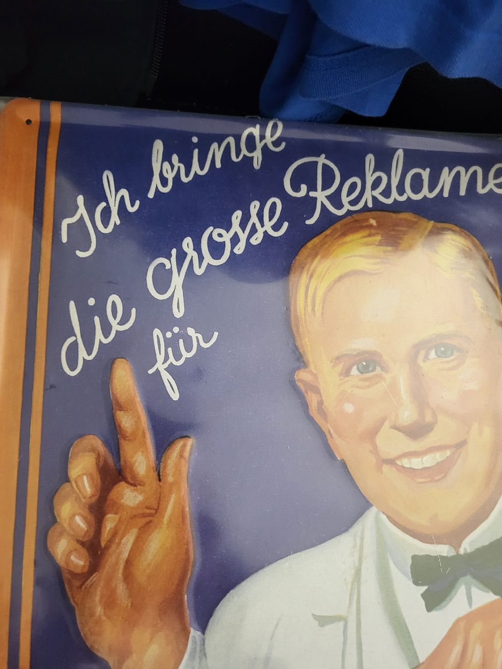 Insegne: Blechschild Sanella Margarine  – Nuovo (secondo la descrizione) da Riehen venduto da tamola67 2