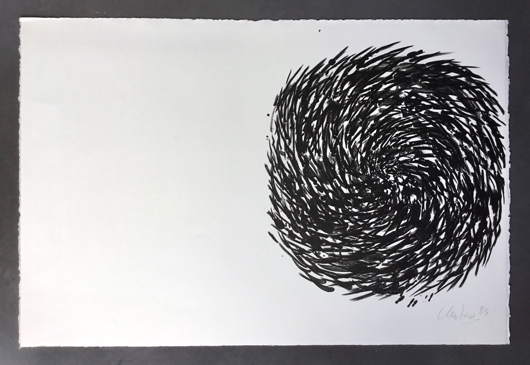 Grafiken & Lithographien: Günther Uecker | Original Lithografie 1985 – Neu (gemäss Beschreibung) aus Eggersriet von Wiese61