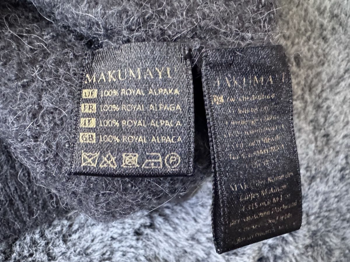 Pulls & Sweat-shirts: Alpaka Woll Pullover anthrazit Grösse 116 – D'occasion à Wetzikon ZH par man_2stz 1