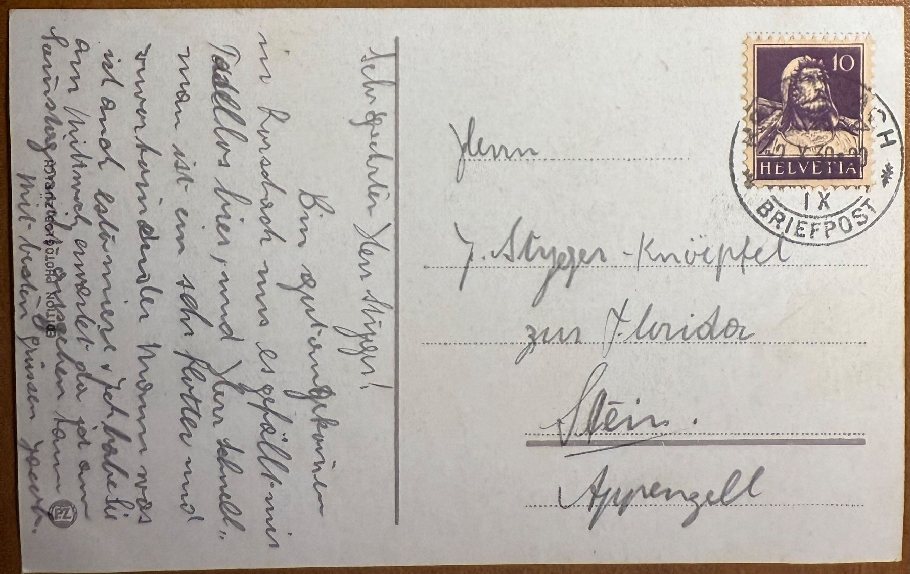 Cartoline postali: Rorschach - Dampfschiff 1930 – Usato da Lutry venduto da Ediego 1