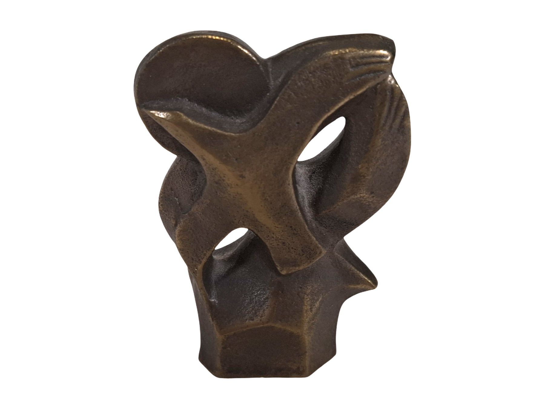 Bag Turgi Statuette: BAG TURGI Bronzefigur Vogelflug – Usato da Wil SG venduto da Restwert_Wil 1