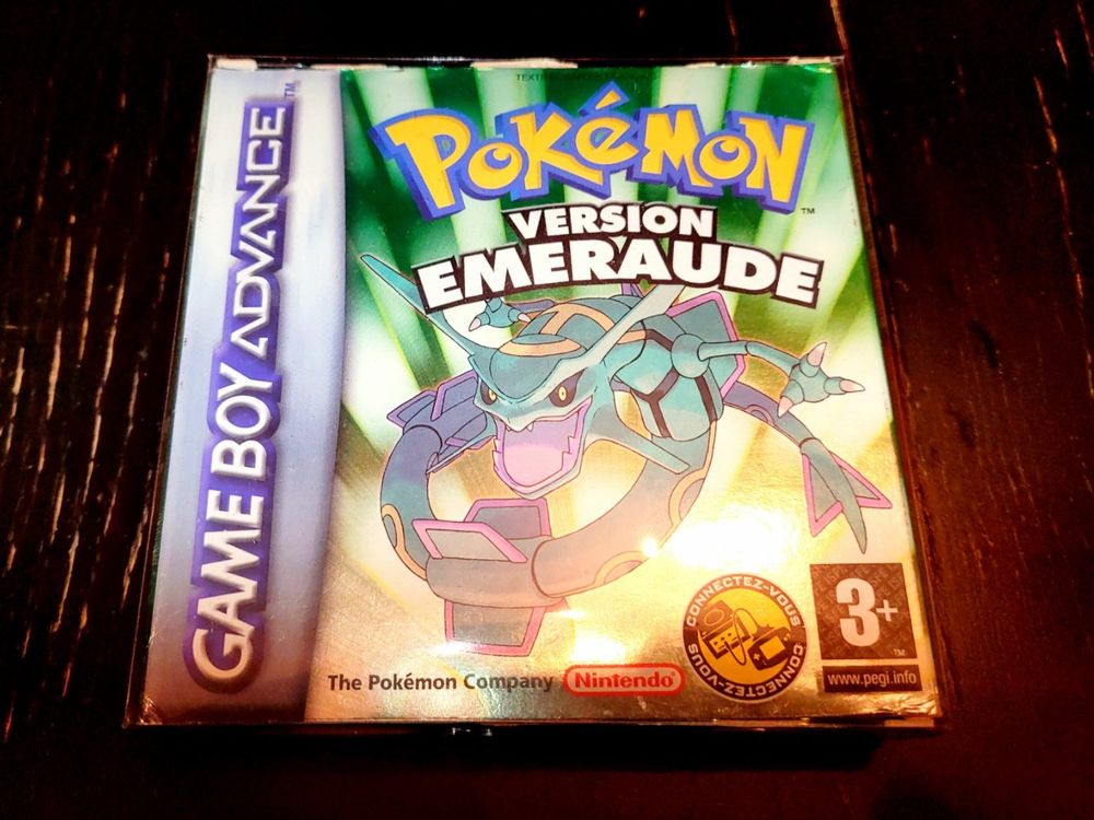 BOÎTE + NOTICE & Docs Pokémon Version Blanche SANS LE JEU sur Nintendo