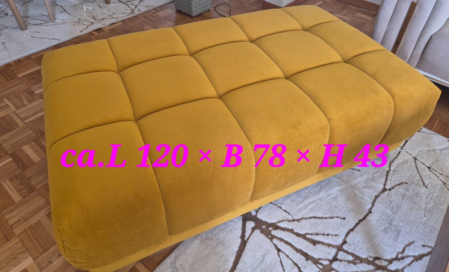 Hocker: Sitzhocker / Pouf – Gebraucht aus Mellingen von Loewe2006