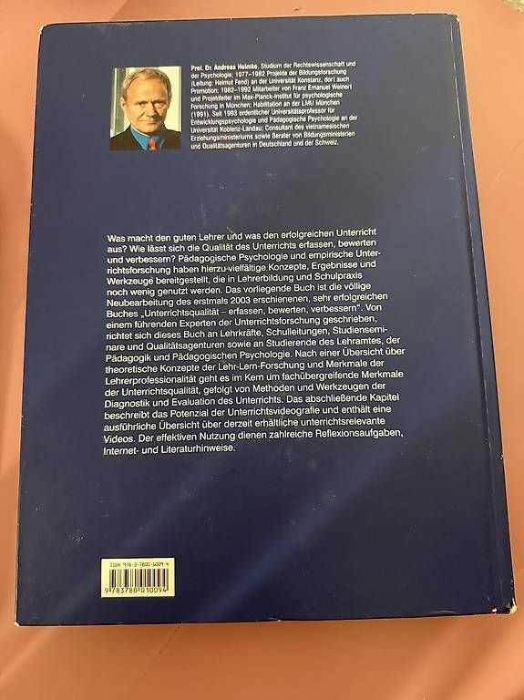 Libri: Buch Unterrichtsqualität, Andreas Helmke – Usato da Rheinfelden venduto da nned1 1